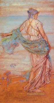 Annabel Lee James Abbott McNeill Whistler Pinturas al óleo